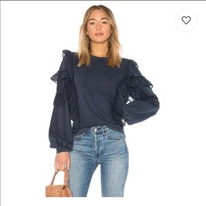 Ruffled sweater by Tularosa from Revolve